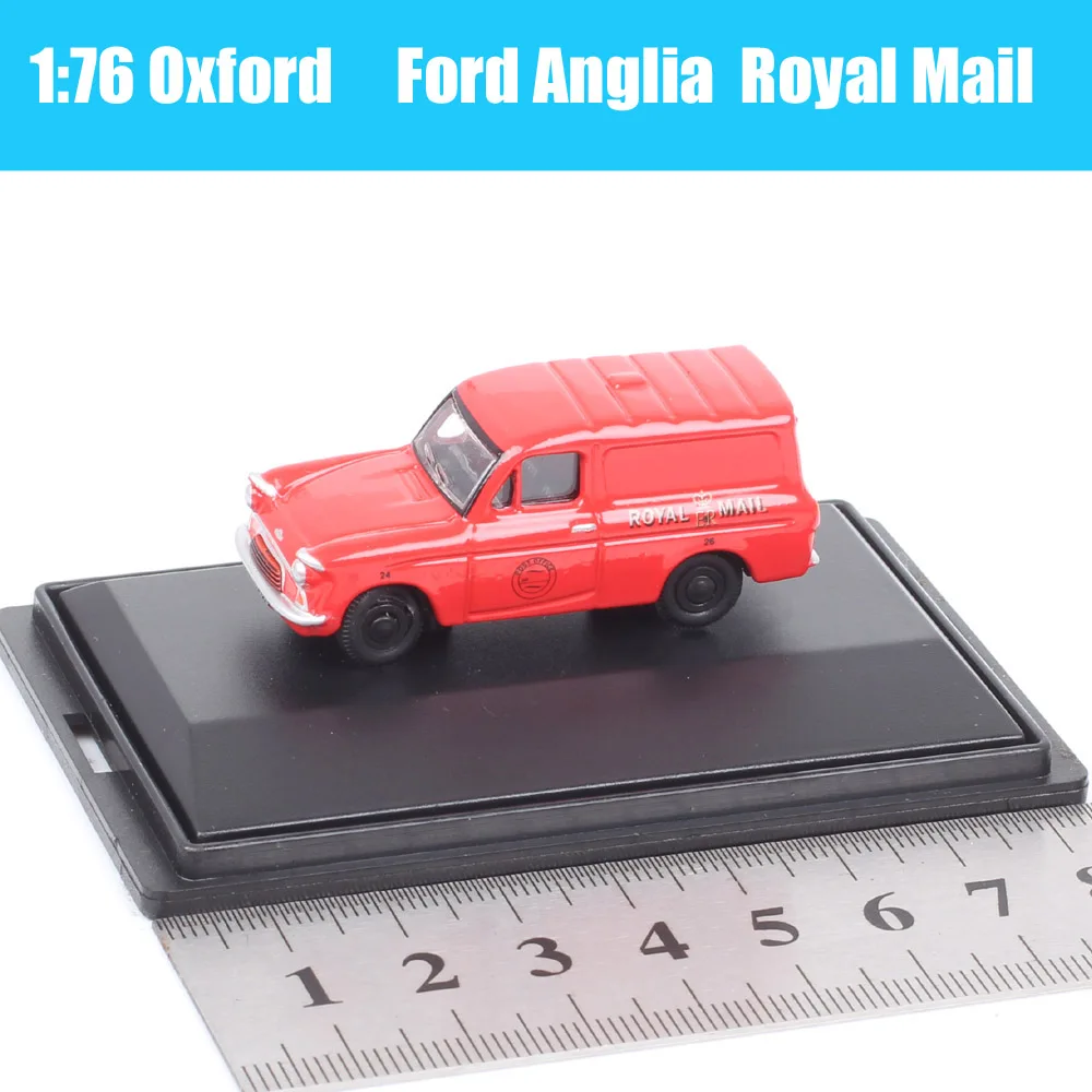 Oxford 1/76 Railway OO Scale Tiny Ford Anglia Royal Mail Van 76ANG004 Post Office 76ANG005 Diecast Car Model Toy Truck Vehicles