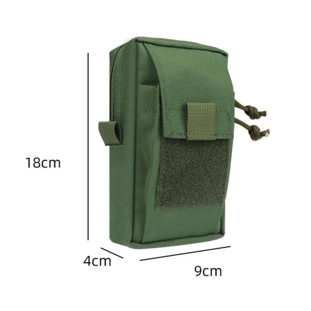 Portable EDC Pouch Waist Bag Oxford Cloth Water Proof Outdoor Emergency Pouch Large Capacity Universal Mobile Phone Bag