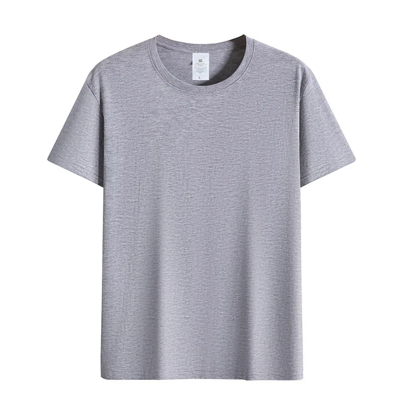 100%Cotton Oversized Summer T shirts for Women Men Brown Casual Female Korean Streetwear Tees Unisex Basic Solid Young Cool Tops