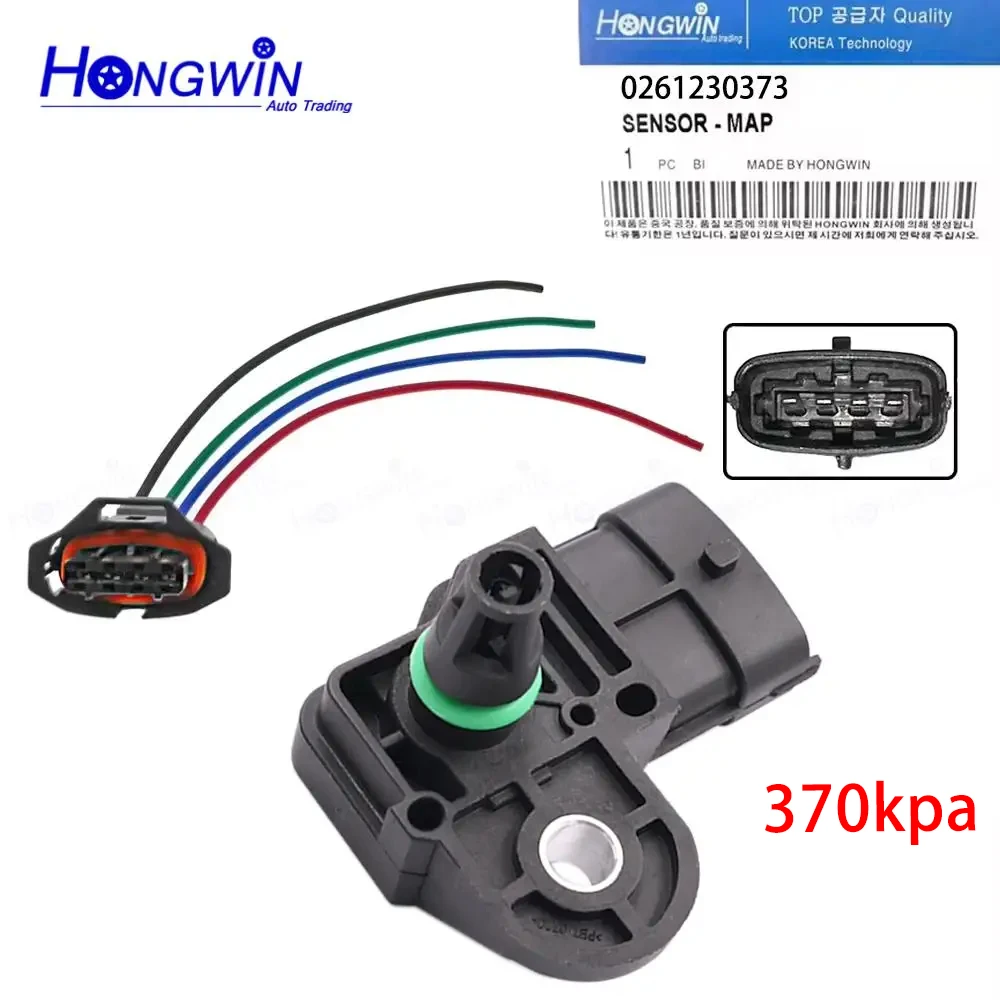 

0281002456 370 кПа датчик карты турбонаддува провода датчика давления воздуха для Fiat Mercedes Nissan VW Lancia 0 281 002 456 0261230373