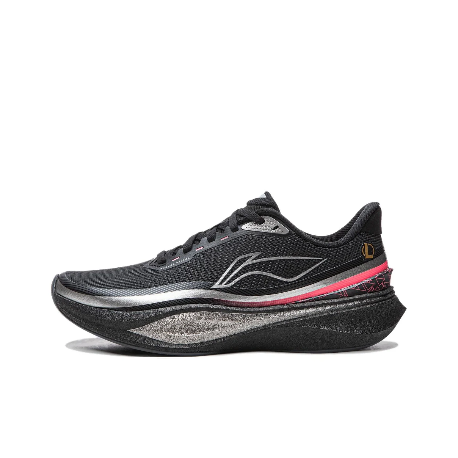 Li Ning x LPL Chasing The Wind 2 Low top Casual Training Physical Fitness Test & Exam Running Shoes Women's Black ARPW012-15