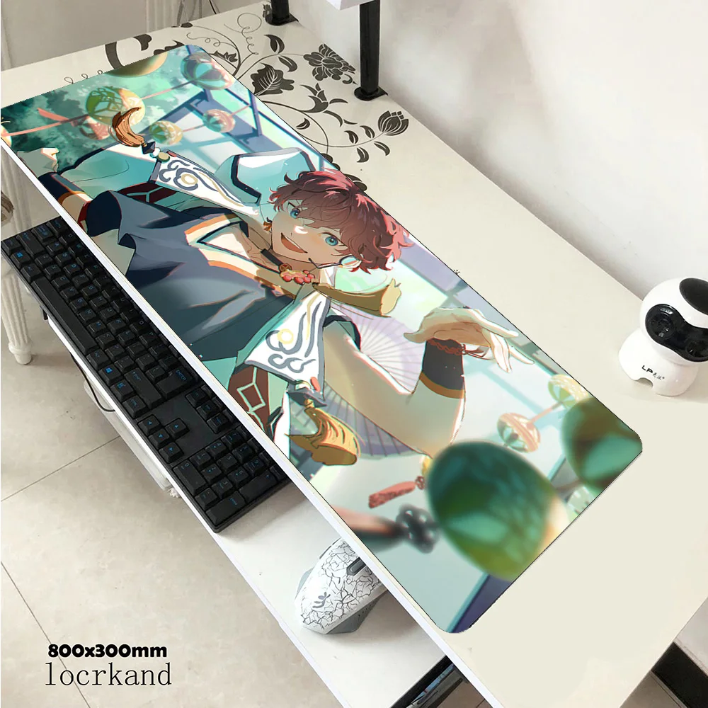 Ensemble Stars Mouse Pad Laptop Mat Desk Carpet Gamer Accessories Keyboard Computer Table Deskpad Mousepad Pc Anime Mausepad