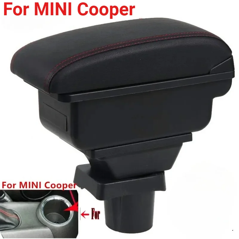 For MINI Cooper Armrest Box for MINI Cooper R50 R52 R53 R56 R57 R58 F55 F56 F57 Countryman R60 F60 Armrest Box