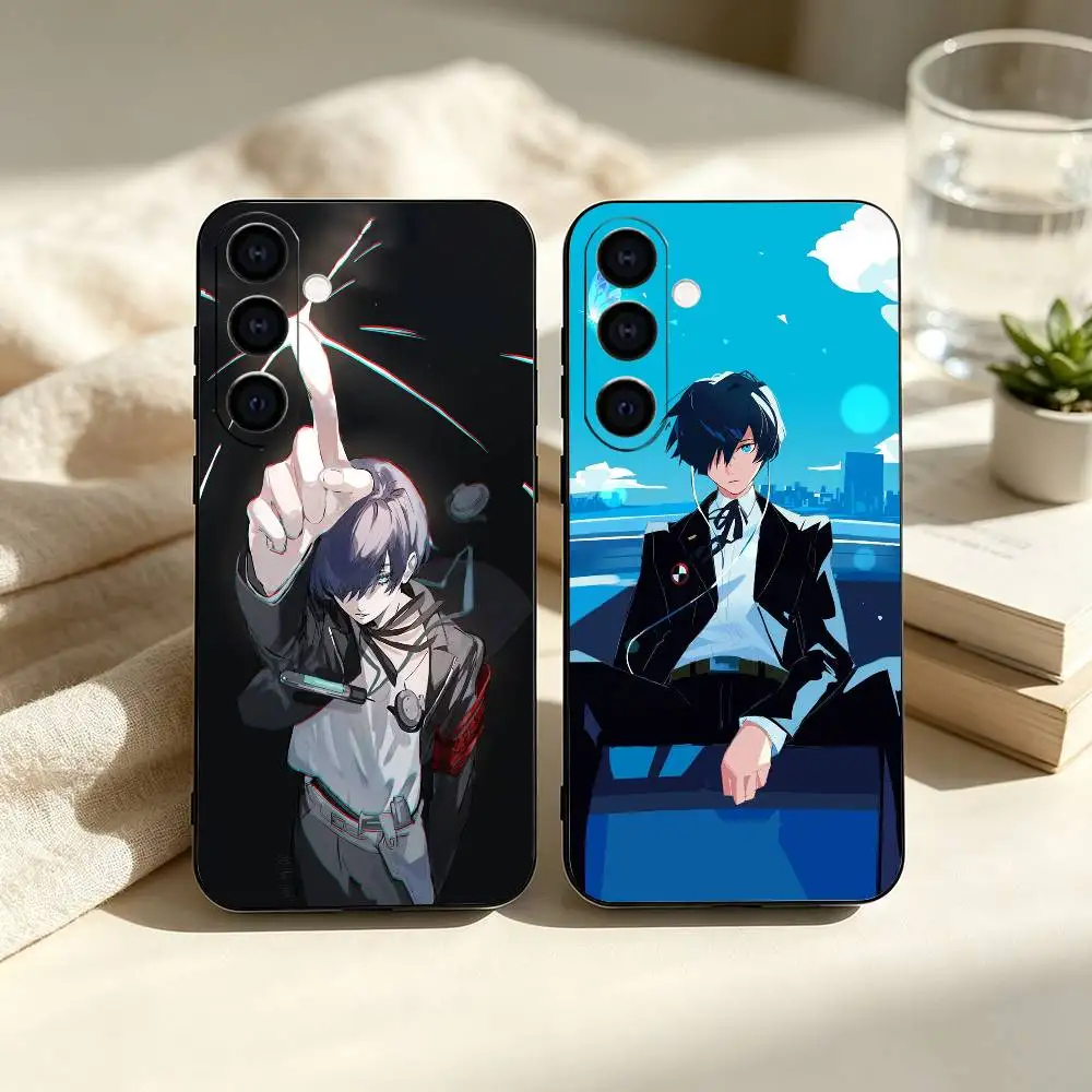 P3 Game Persona 3    Black Soft Silicone Phone Case For Samsung Galaxy A71 A72 A73 A51 & Other Related Models