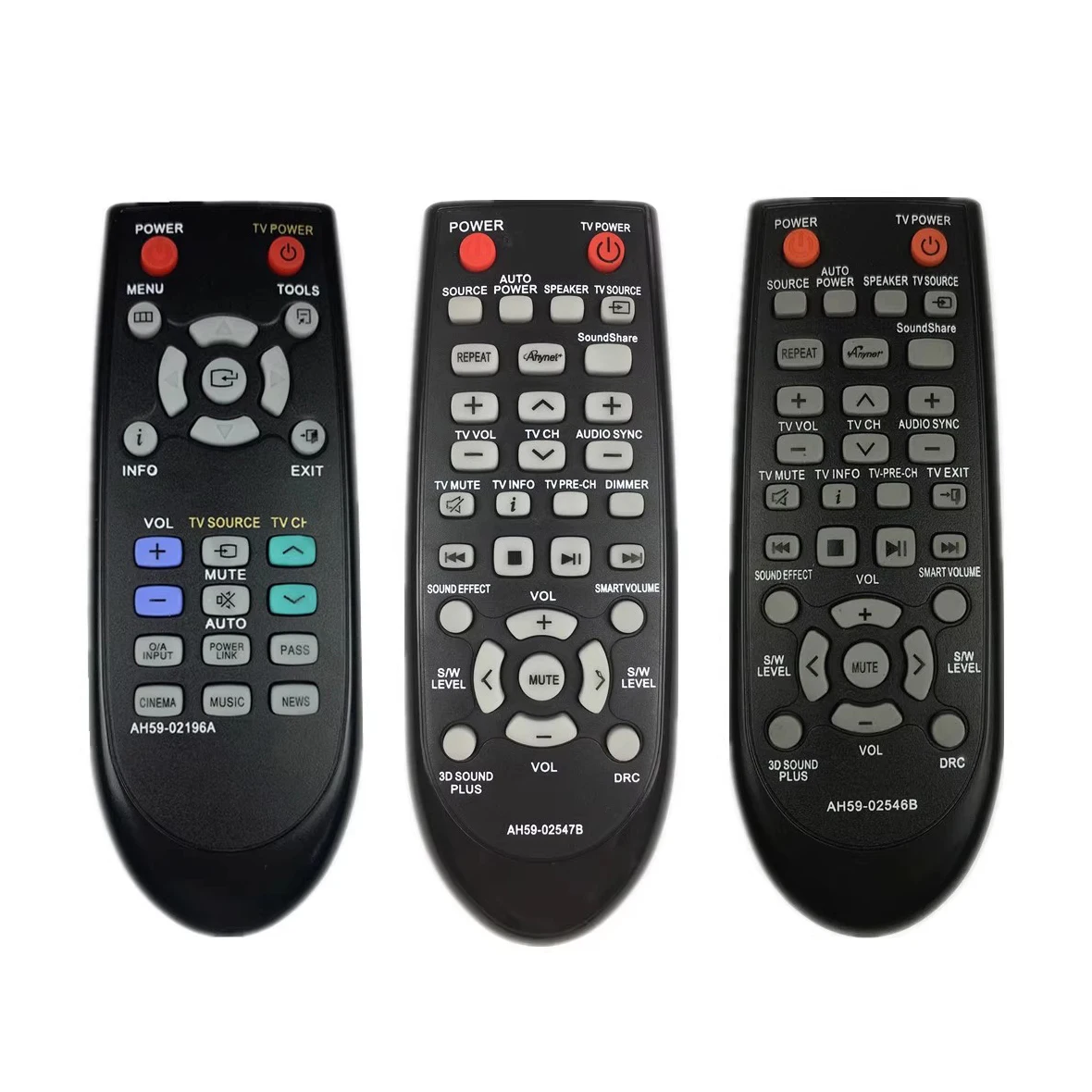 AH59-02196A AH59-02546B AH59-02547B Remote Control For Samsung Sound Bar AH68-02644D-00 AH59-02612G AH59-02612B AH59-02546A