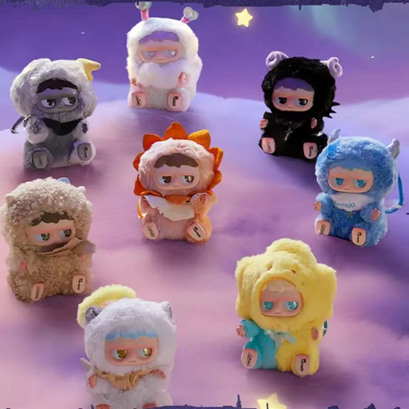 Hot Monboo Stazione meteorologica emotiva Serie Scatola cieca Monboo Vinile Peluche Scatola misteriosa Kawaii Anime Doll Portachiavi Borsa a sorpresa Giocattolo