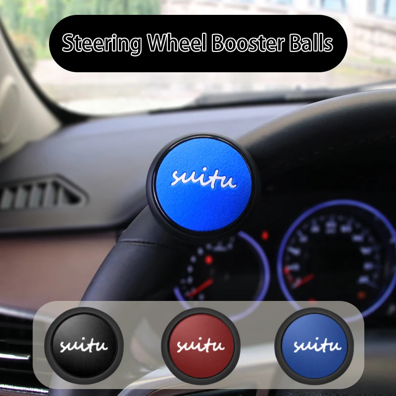 Car Steering Wheel Booster Creative High-grade Bearing Type Car Lorry One Hand Turn Assist Steering Booster Ball Auto Universal