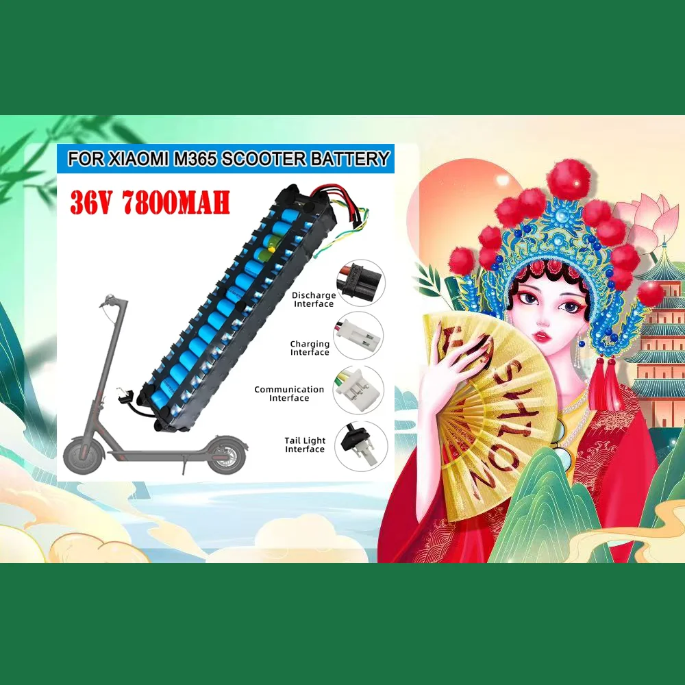 36V 7800mAh ✨✨✨ 10S3P Battery for Xiaomi M365 M356 Pro Special Battery Pack 36V Li-ion Battery 7800mAh