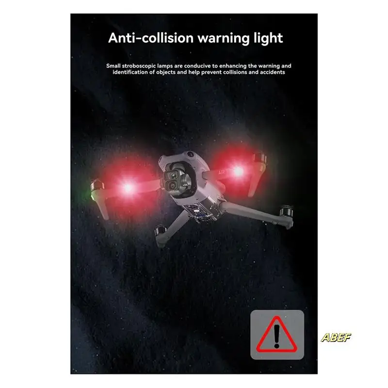 ل DJI الطائرة بدون طيار LED ضوء الليل طويل المدى الكشاف المضادة للتصادم ستروب لتعزيز الرؤية والسلامة