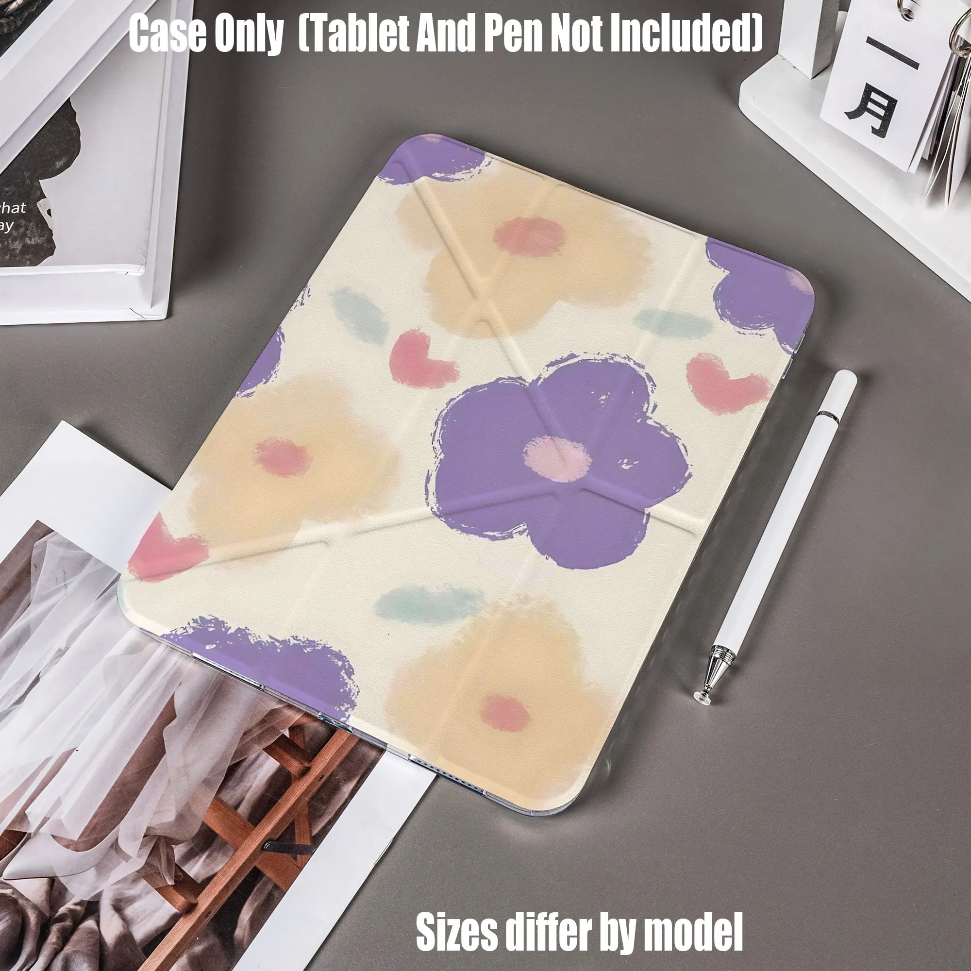 Slim Fit Premium TPU Tablet Cover, Shockproof Durable Lightweight Protective Case for iPad Samsung Huawei Honor Redmi Xiaomi