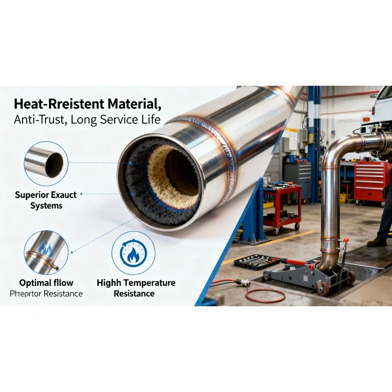 Stainless Steel Exhaust Mid Pipe Factory Direct X3 X4 2.0T 2021-2023 High Performance Modification