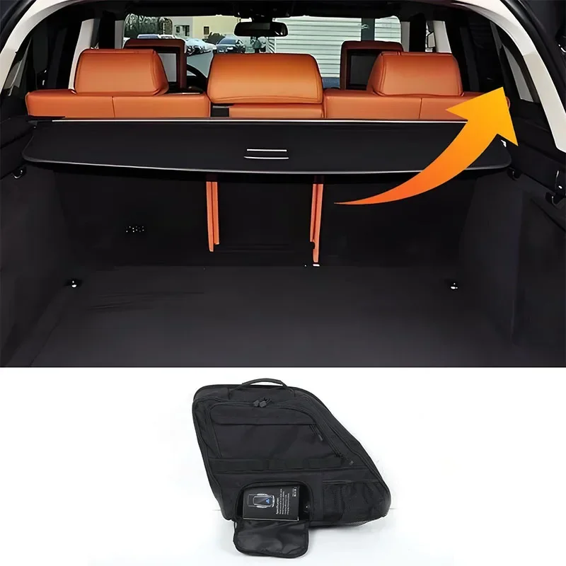Oxford Cloth Black For Land Rover Range Rover Sports 2014-2022 Car Trunk Tool Storage Side Windows Pack Car Interior Accessories