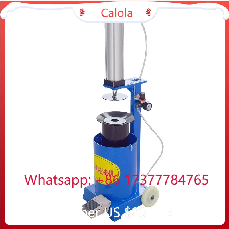 Pneumatic bearing oiling machine, fully automatic universal for large and small bearings, auto repair wheel maintenance tool