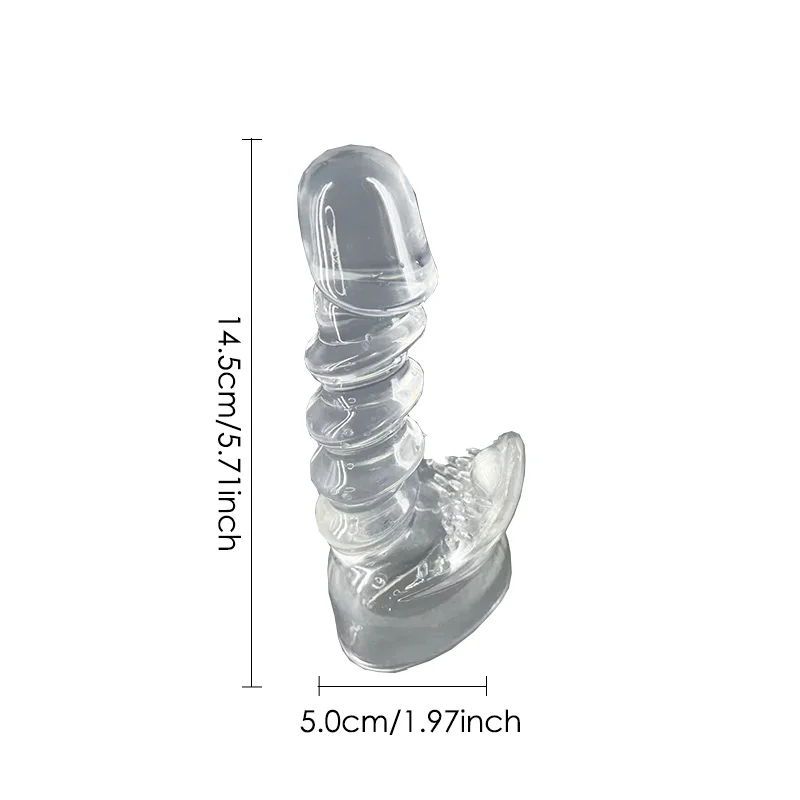 Penis Shape Body Wand Accessory, Brinquedo do sexo feminino, Divertir-se mais