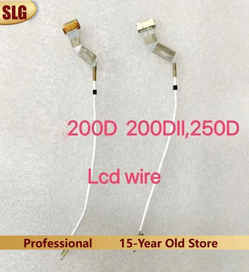 

1 шт. новый оригинальный гибкий кабель с вращающимся валом ЖК-дисплея для Canon EOS 200D 250D Mark II SL2 SL3 Kiss X9 X10, запасная часть для цифровой камеры