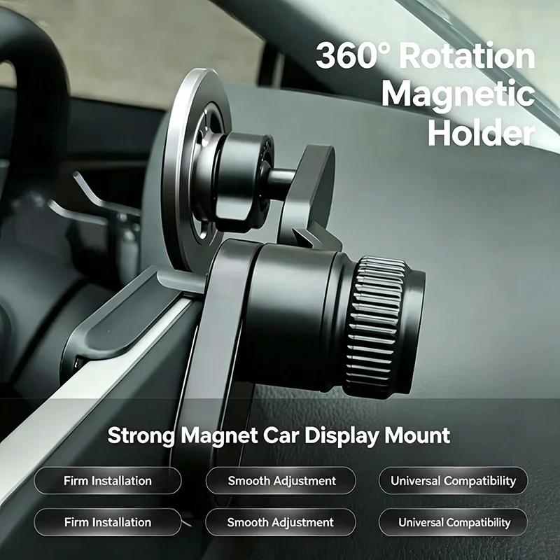 2026 Magnetic Car Phone Holder 360 Degree Rotation Adjustable Portable for Car Air Vent Phone Stand for iPhone 15 Xiaomi New