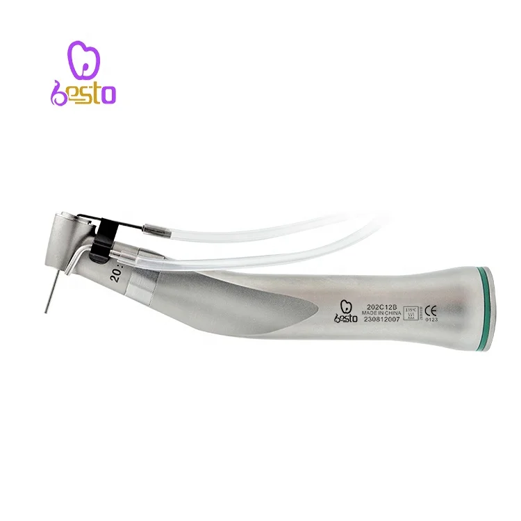 Dentala Implants 20:1 Contra Angle Surgical Handpiece Stainless Steel Low Speed Handpiece Contra Angle Dentistry Instrumenta