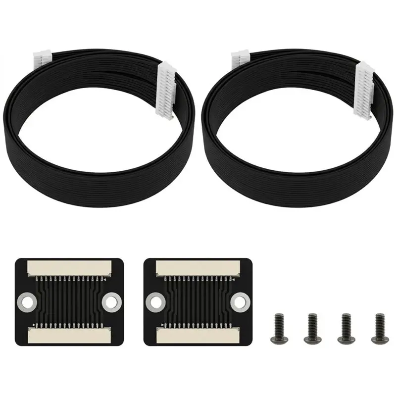 New--For Snapmaker U1 3D Printer Accessories- 2 Sets Of Extension Line Feed Module Adapter Board And Extended Flat Cable