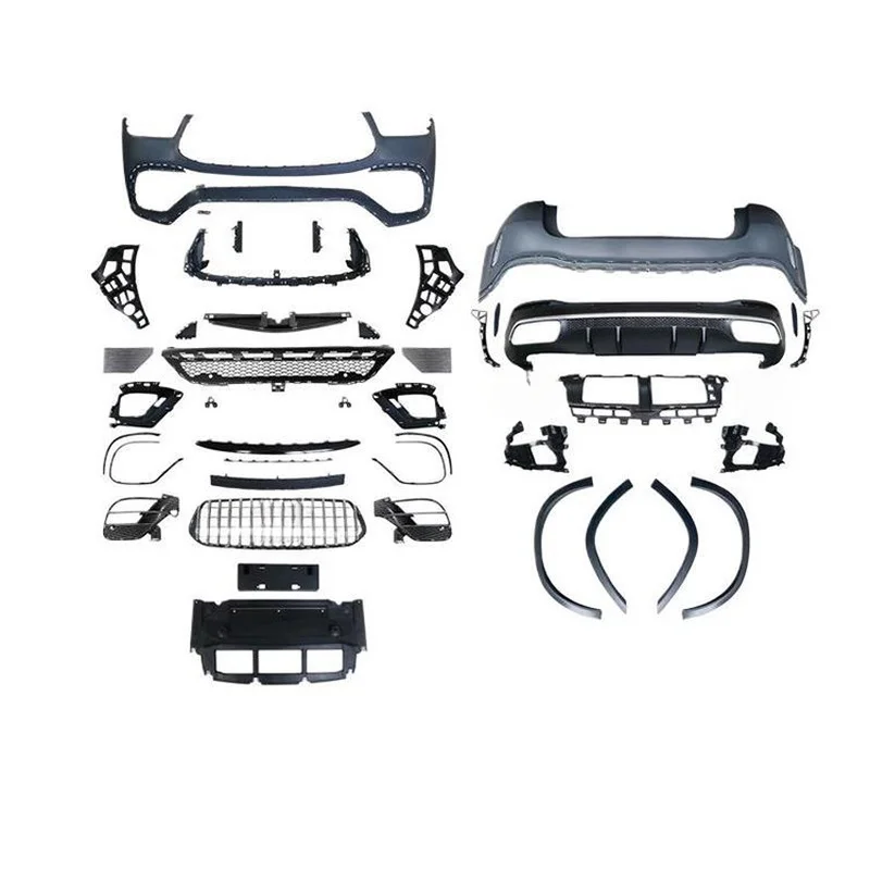 High Quality GLE63 Style Conversion Body Kit For GLE W167 2020-2025 Exterior Upgrade Tuning Parts
