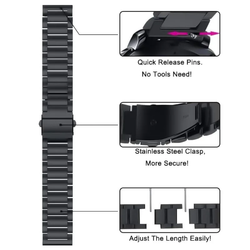 Amazfitウォッチ用アクセサリー22mmストラップ,Amazfit Gtr 4/gtr 2/tr 3 pro/bip 5,Amazfit Stratos 3/2s/バランス/gtr 47mm