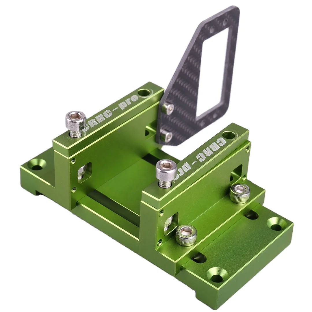 

CRRC-PRO Alloy CNC Methanol Engine Gasoline Test Bench Set Run-in Bench for RC Airplane Helicopter DIY Tool Parts