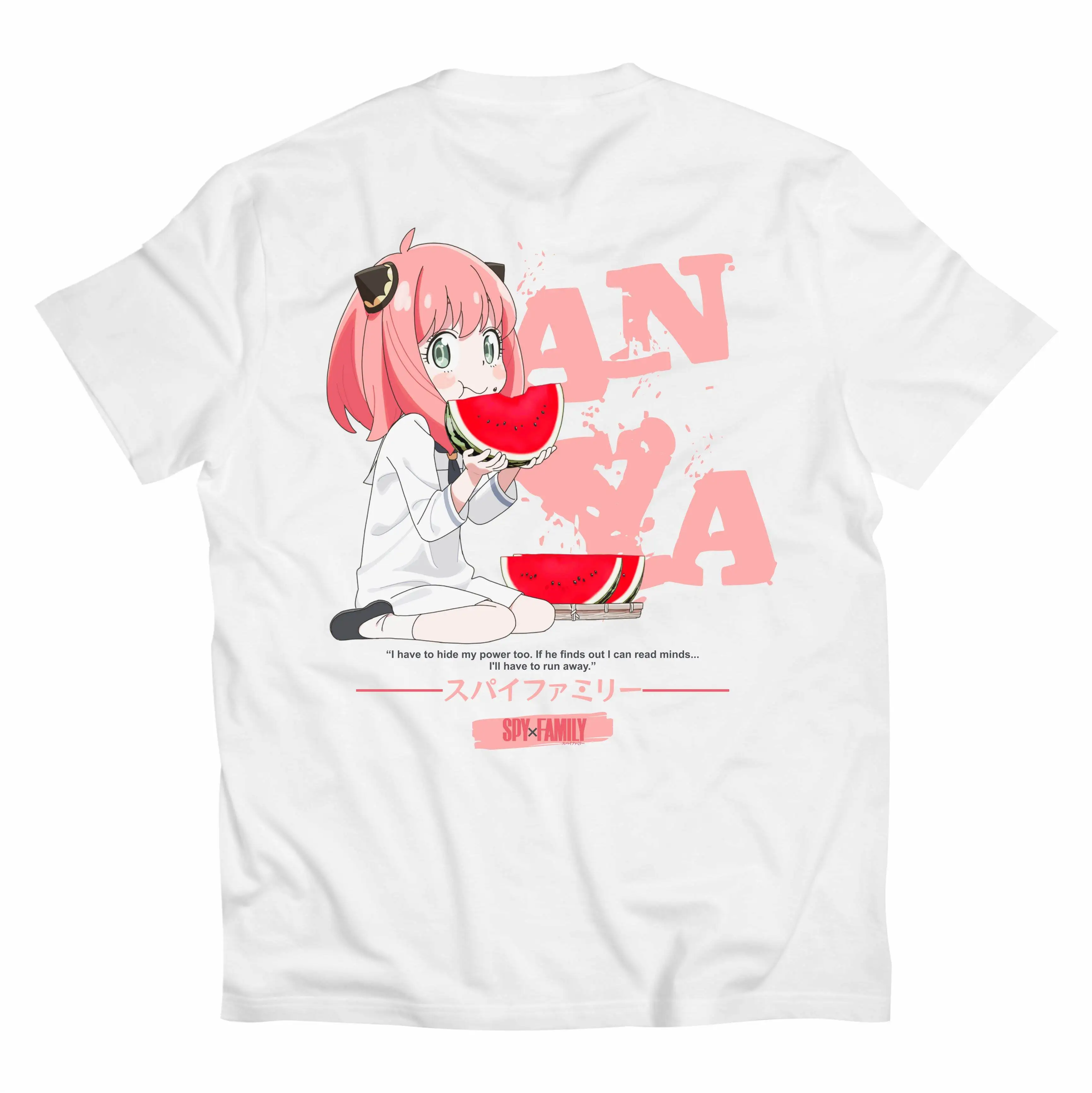 Kaos ANYA FORGER SPY X FAMILY 006 Baju Anime Jepang Camiseta Anime Manga ALVACOTH Premium