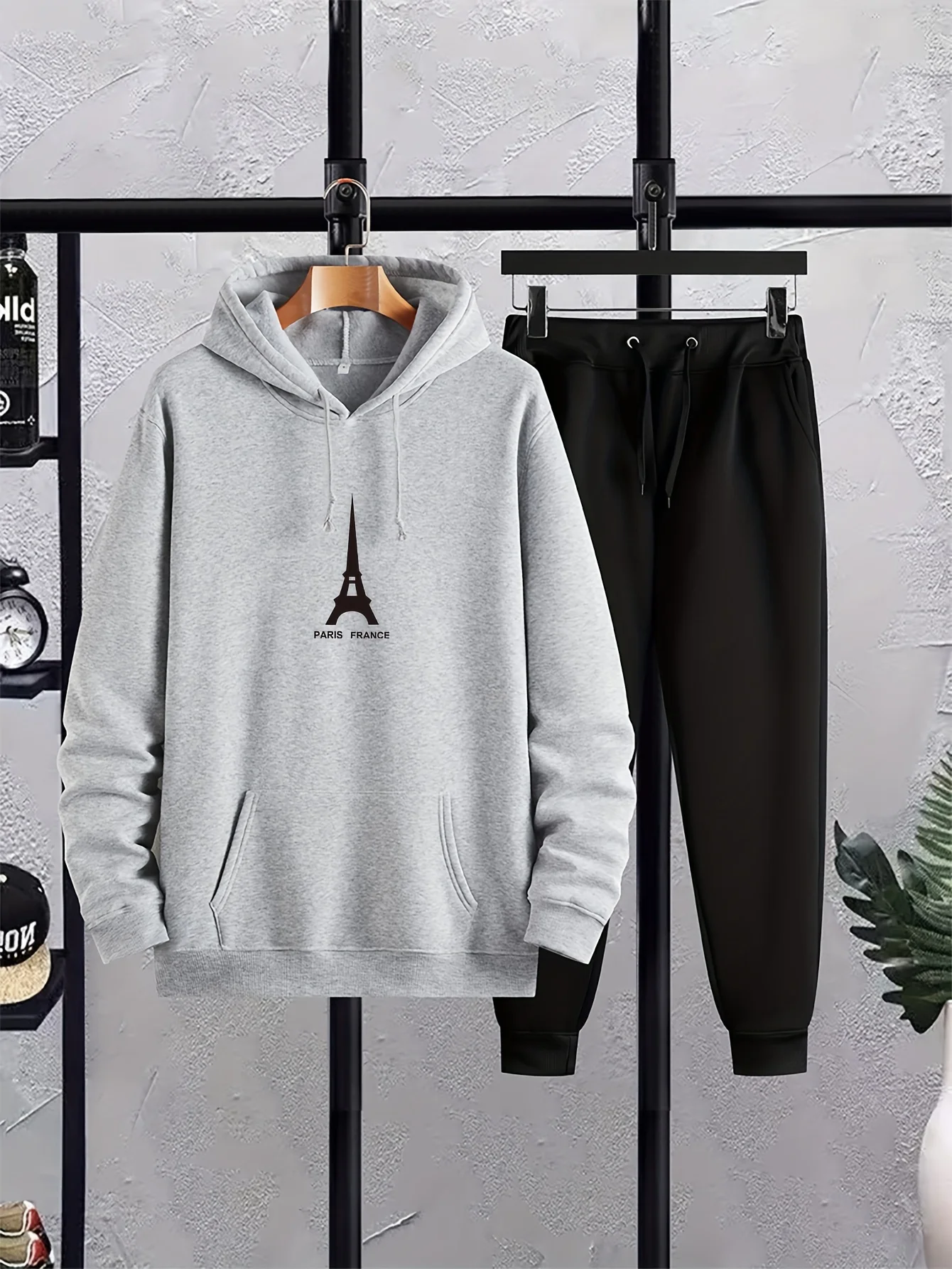 가을과 겨울 신상 남성용 후드티 바지 세트, 청춘 스트 - Outdoor Sports Outfit 리뷰 및 가격