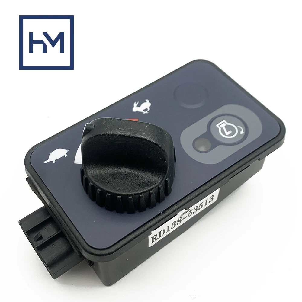 

OE: RD138-53513 RD13853513 Throttle Controller Panel Assy for Compatible With Kubota KX135/155/161/163 U50-5 Excavator