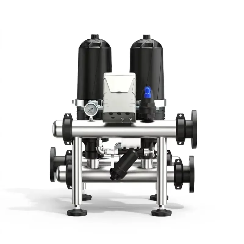 2 Inch T Type Automatic Backwash Disc Filter System Black Modern for Agricultural Farm Irrigation