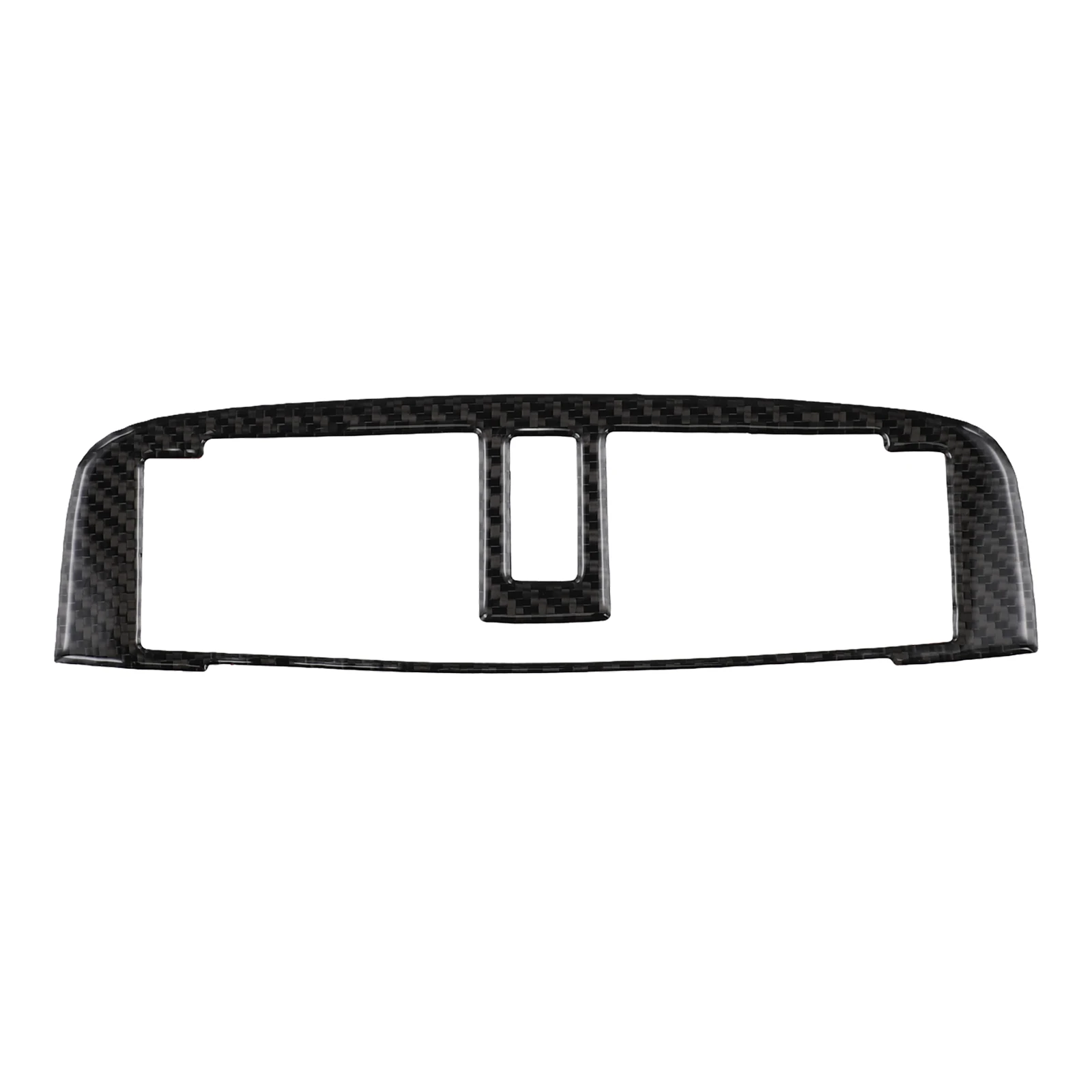 Newest For Cadillac CTS 2003-07 Carbon Fiber Interior Center Air Vent Outlet Cover Trim Direct Replacement Car Accessories
