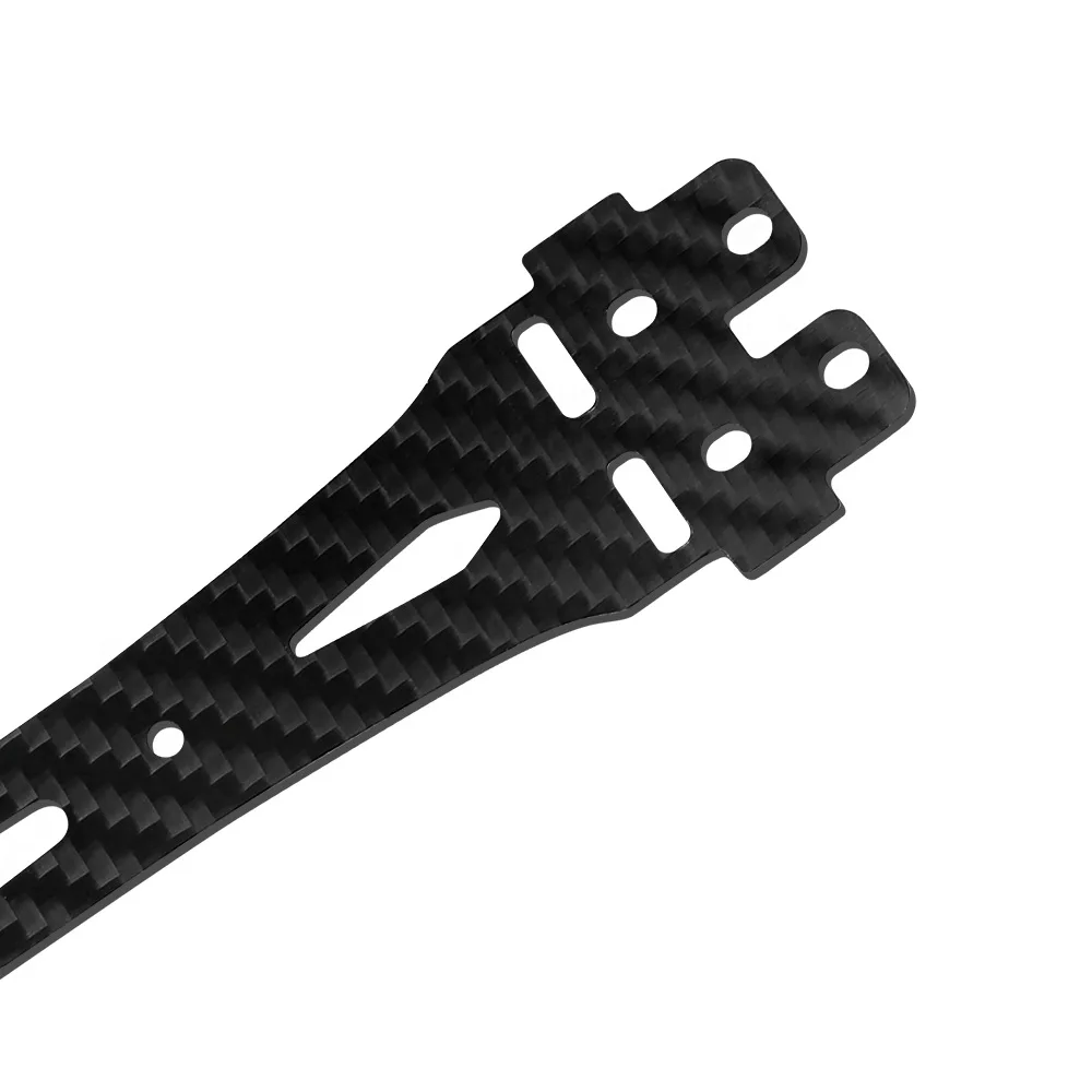 Fibra De Carbono Segundo Piso Placa para Tamiya RC Car, Peças de Atualização, Acessórios, TT01, TT-01, 1/10