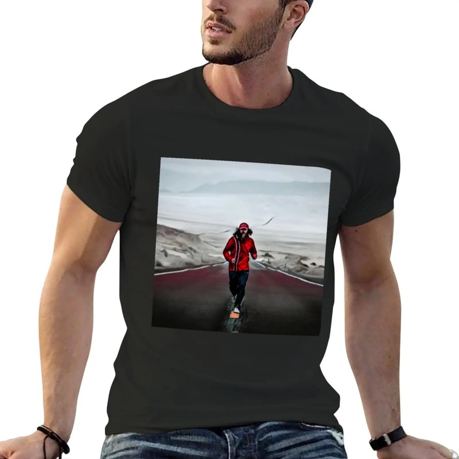 Forrest Gump - Run T-Shirt vintage t shirts anime t shirts graphic shirts cute clothes mens t casual stylish