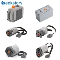 Technical Parts MOC Power Functions M L XL Servo Motor 8883 88003 8882 88004 Battery Box 8881 88000 for legoeds Building Blocks