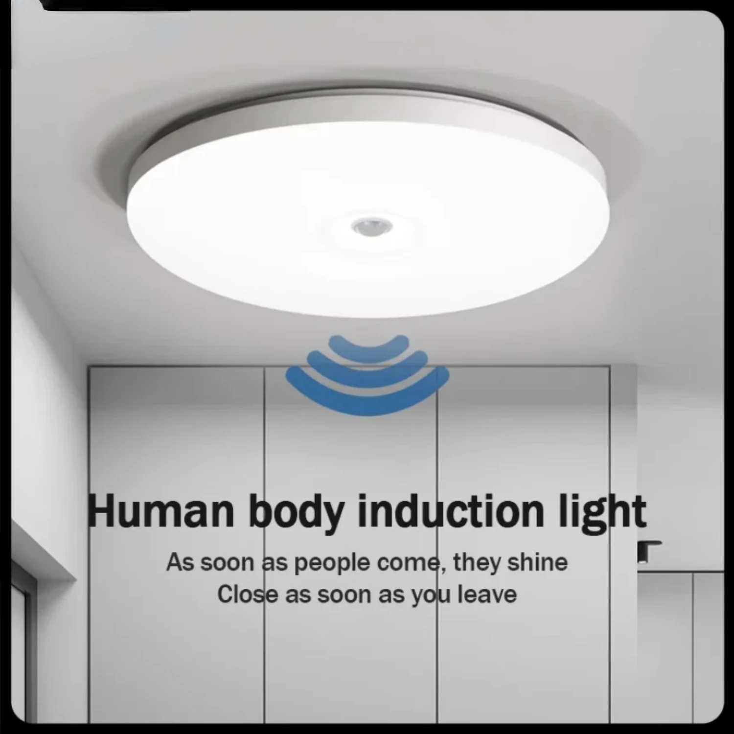 

New Motion Sensor Ceiling Light Human Infrared Sensing Light Indoor Garage Attic Hallway Staircase Warehouse Balcony Light