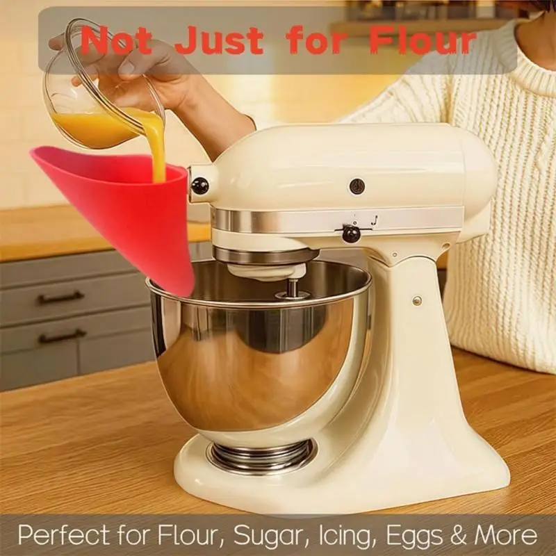 QX2E Machine Washable Baking Assistant Works With Stand combiner For Precise Transfer And Less Spillage
