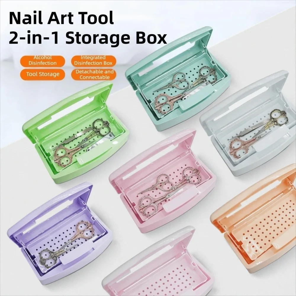 

Съемный стерилизационный лоток для маникюрных инструментов, портативный, для дезинфекции, большой емкости, для хранения