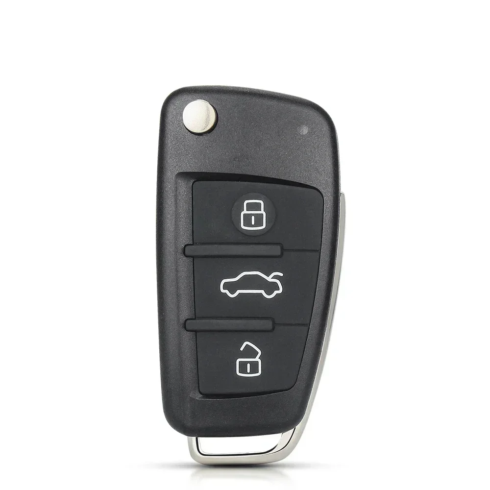 1PC Car Key Conversion Case 3 Button Remote Control for Audi A2 A3 A4 A6 A8 S5 Q7 TT HAA HU66