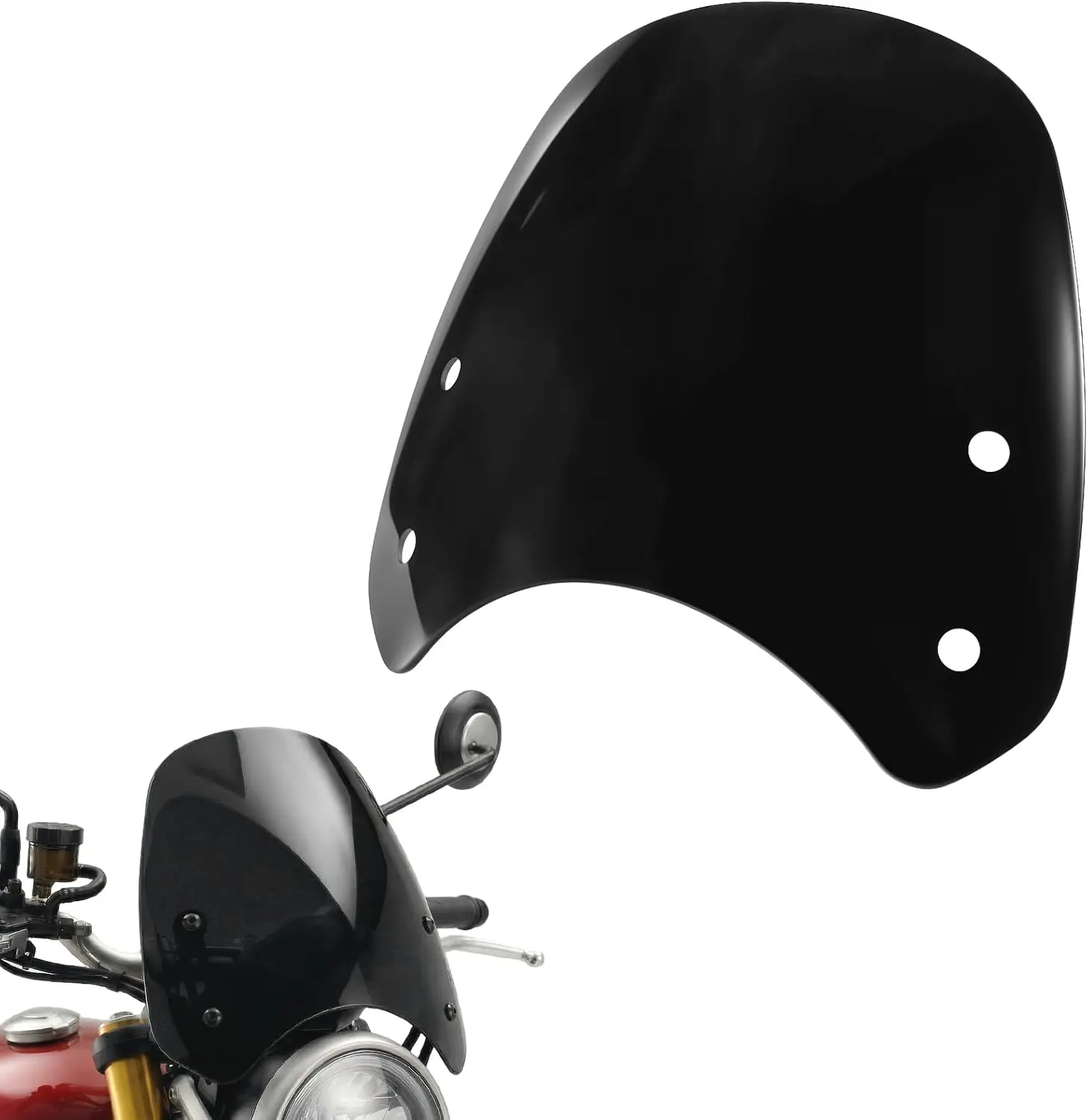 

For Speed 400 Scrambler 400X 2024 2025 Motorcycle Windscreen Windshield Wind Deflectors Visor Screen Headlight Fairing