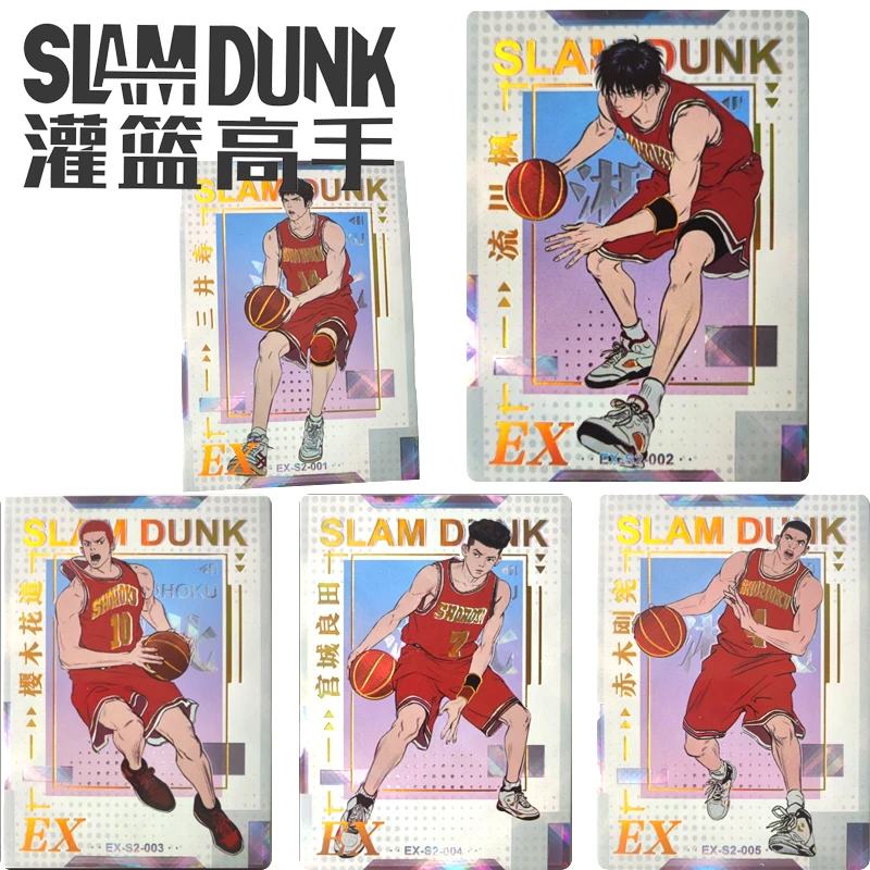 

Burning Card Slam Dunk EX Card Akagi Takenori Miyagi Ryota Rare Limited Edition Collection Card Christmas Birthday Gift Toys