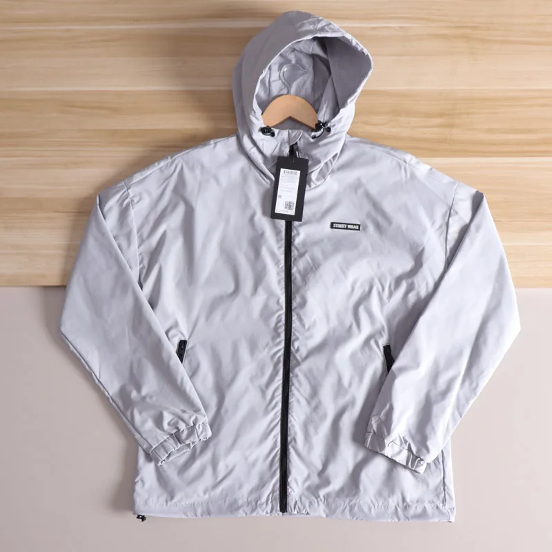 

Briti Sle мужское ветрозащитное водонепроницаемое износостойкое весеннее пальто с капюшоном Briti Sle для поездок на работу