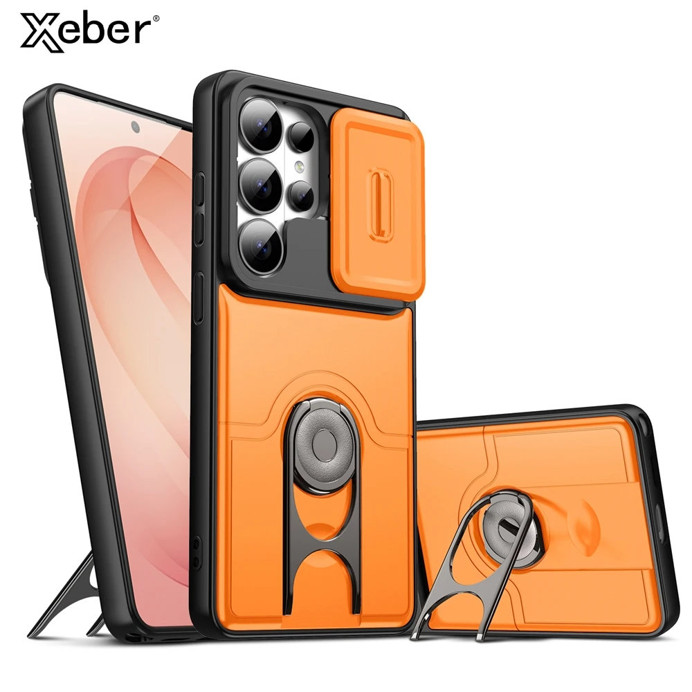 Armor Ring Holder For Magsafe Magnetic Case For Samsung Galaxy S26 S25 FE S24 S23 Ultra Plus A37 A17 A57 A55 Shockproof Cover