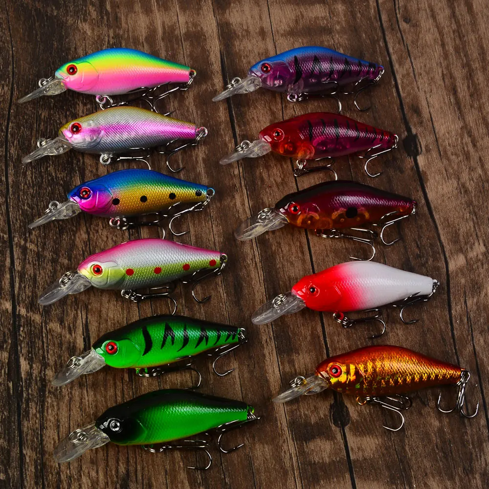 11Pcs Minnow Fishin…