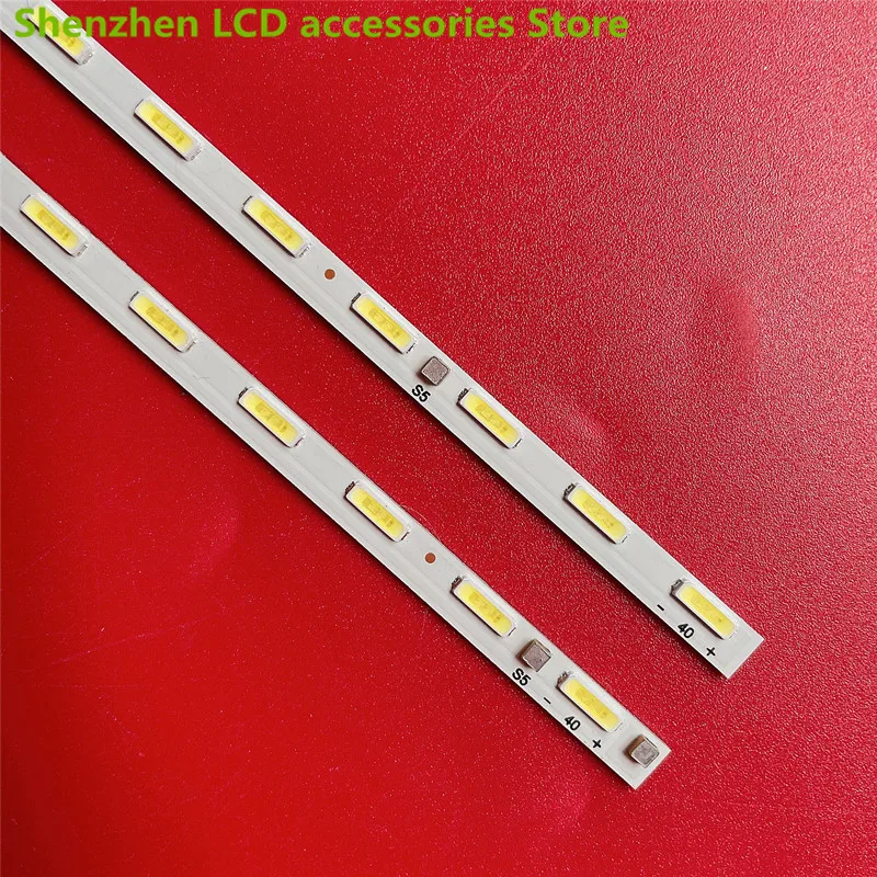 สำหรับ4C-LB4940-HR06Q 4C-LB4940-HR05Q 49HR720S40B0 V2 49HR720S40B0 0A V2ทีวีจอแอลซีดี Backlight บาร์532มม.40LED 6V 100% ใหม่