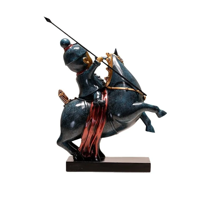 Knight terracotta warriors doll merchandise souvenir ornament living room decoration