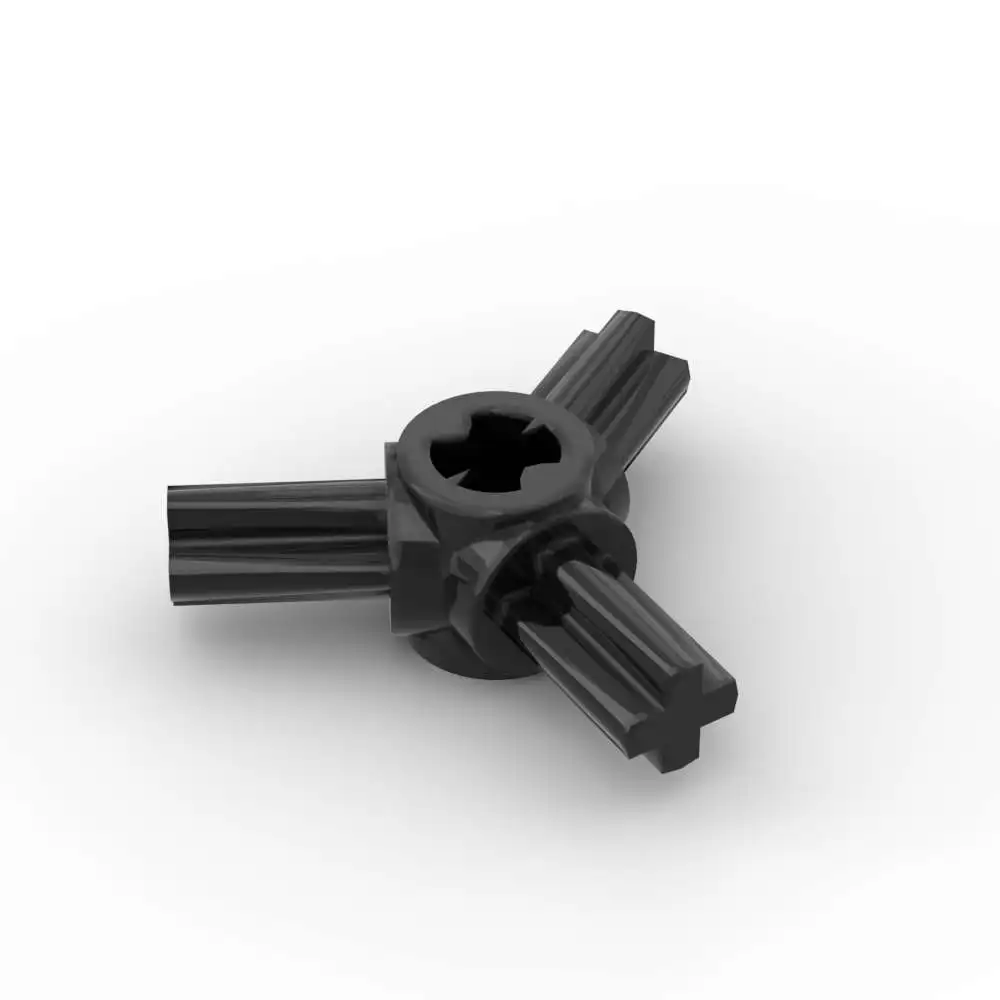 MOC 10PCS 벽돌 57585 커넥터 빌딩 블록 허브 3 축 하이테크 입자 교육 DIY 장난감 어린이 생일 선물