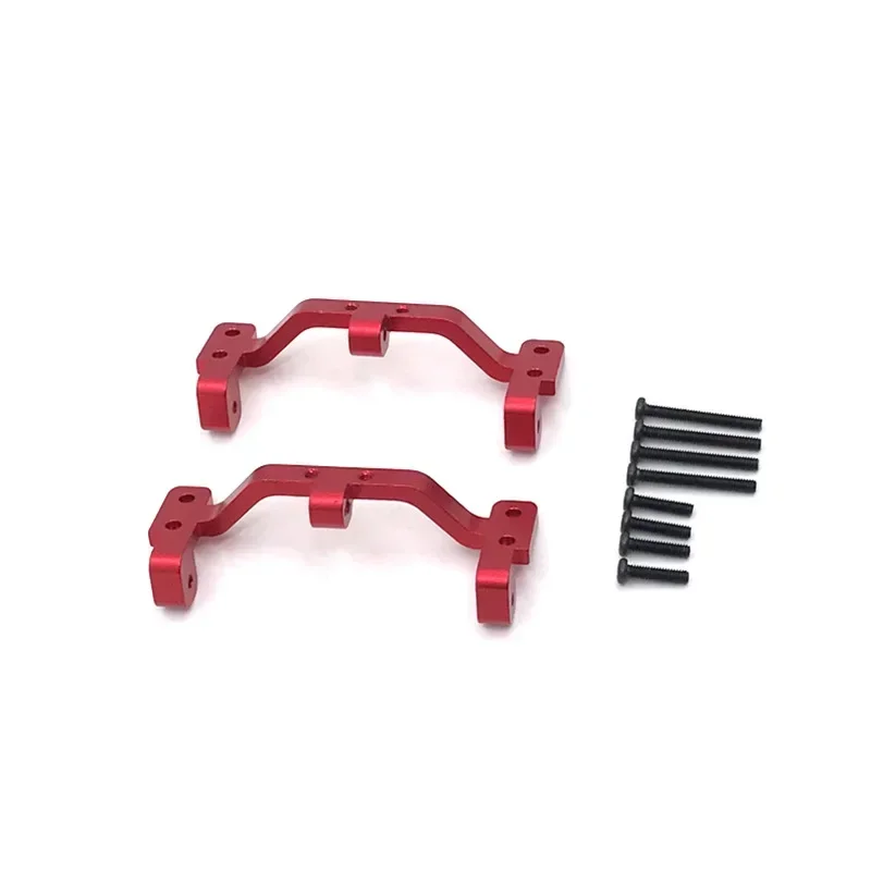 Metal Pull Rod Base Seat e Eixo Up Servo Bracket Mount, Atualizar Peças De Reposição para MN D90 FJ45 WPL C14 C24 RC Car