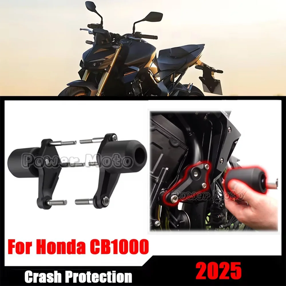 

Motorcycle Accessories Frame Sliders Falling Crash Protector Guards Pad for Honda CB1000 Hornet SP 2025