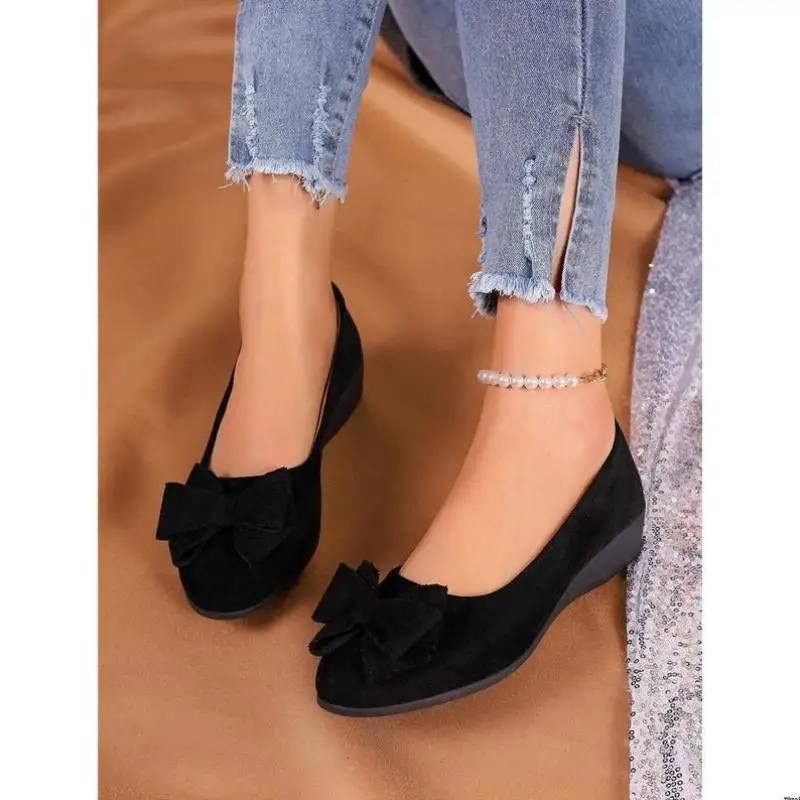 

Повседневные женские туфли на плоской подошве, модные Mule oes Busin Sle, зимние теплые дышащие слипоны на шерстяной подкладке, подходят для ходьбы