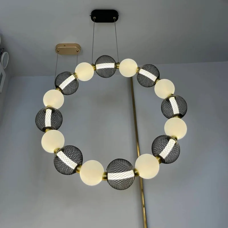 

Italian minimalist living room dining room staircase coffee shop hotel lobby study room tea room bedside chandelier