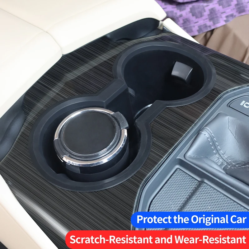 NEW1 For Toyota Land Cruiser 300 2022 2023 2024 Gearbox Storage Box Soft Leather Case Lc300 Water Cup Mat Tray Decoration Access